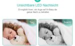 Babyphone mit Kamera, BOIFUN Babyfon, Video Überwachung mit 3.2" Digital LCD Bildschirm Wireless, VOX, Nachtsicht Baby, Wecker, Temperaturüberwachung, Gegensprechfunktion, Wiederaufladbar