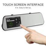 Autokamera DashCam Spiegel Rückfahrkamera Set, FHD1080P – Bild 2