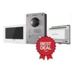 Hikvision 2-Draht Sprechanlage KIT mit weissem Monitor