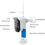 Ersatz-Akku für Funk-Kamera Akku | Batterie 6.400mAh – Bild 2