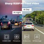 2,4 Zoll Dashcam, HD 1520P Auto Kamera, 2,7K Auflösung – Bild 2