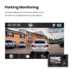Dashcam Auto Vorne und Hinten mit eingebautem GPS, FHD 1080P Dual Dashcam – Bild 5