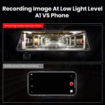 Dashcam Autokamera Rückfahrkamera,Dual DVR Dash Cam,9.88” – Bild 5