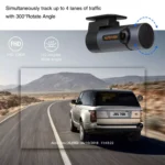 Auto Kamera WiFi FULL HD 1080P DVR 300°Bewegliches Objektiv Nachtsicht – Bild 4