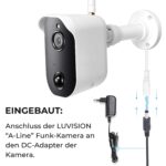 Ersatz-Akku für Funk-Kamera Akku | Batterie 6.400mAh – Bild 4