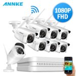 8CH Wireless Überwachungskamera System Set mit 1TB – Bild 2