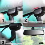 Rückfahrkamera Rückspiegel Set,IP68 wasserdicht Autokamera – Bild 7