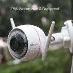 Ezviz CTQ3W Überwachungskamera + Licht und Sirene, für  Aussen/Innen mit Nachtsicht, Bewegungsmelder, 2 Way Audio – Bild 3