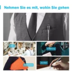 Mini Stifte Kamera Full HD 1080P Tragbare mit kostenlose 32GB SD Karte eingebaut – Bild 7