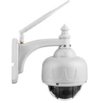5MP WLAN Stallkamera für Innen/Aussen 5X Zoom, Weiss