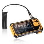 Endoskop-Inspektionskamera – wasserdichtes Endoskop mit 4.3'' LCD-Display, halbstarres Kabel, 2600 mAh Lithium-Akku