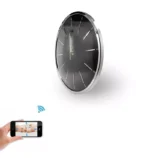 Wanduhr mit Full HD Wi-Fi Kamera /Bewegungsmelder/Nachtsicht/Akku Kameralinse absolut getarnt