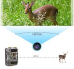 LTE 4G Wildkamera 12Megapixel ultraschnelle Reaktionszeit, 100% Wasserdicht, Freeze Technologie, Gratis 32GB – Bild 6