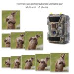 LTE 4G Wildkamera 12Megapixel ultraschnelle Reaktionszeit, 100% Wasserdicht, Freeze Technologie, Gratis 32GB – Bild 4