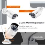 Full HD Wireless NVR WLAN Überwachungssystem mit 1TB Festplatte Plus 4 X 2,0Megapixel Aussen/Innen, 20M IR Nachtsicht – Bild 2