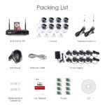 8 Kanal Full HD Wireless NVR System WLAN Überwachungssystem mit 2TB – Bild 2