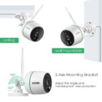 Full HD Wireless Audio Video Überwachungskamera Funk Kamera – Bild 3