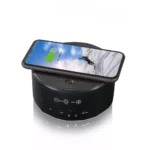 3-IN-1 versteckte Spionagekamera, Bluetooth-Stereolautsprecher, Wireless Handy Ladestation, Fernzugriff via Smartphone – Bild 2