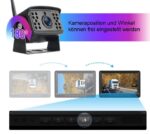 Kabellose Digital Rückfahrkamera, Einparkhilfe mit 7" LCD-Monitor Wasserdicht IP68,  28IR LEDs Nachtsicht – Bild 6