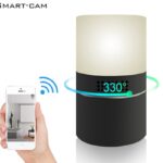 Nachtlampe 330° Wlan kamera 2,0-Megapixel mit Bewegungsmelder /Mikrofon/Zwei-Wege-Audio/ Kamera, Fernzugriff via App