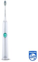 Philips Sonicare EasyClean Zahnbürste HX6512/45 - elektrische Schallzahnbürste mit Clean-Putzprogramm, Timer, Ladegerät zwei Aufsteckbürsten – Weiss – Bild 2