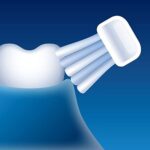 Philips Sonicare EasyClean Zahnbürste HX6512/45 - elektrische Schallzahnbürste mit Clean-Putzprogramm, Timer, Ladegerät zwei Aufsteckbürsten – Weiss – Bild 3