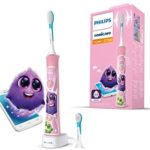 Philips Sonicare For Kids Electric toothbrush HX6352 / 42, with sound technology, for children, gentle cleaning, pink