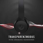 Beats Solo Pro Kabellose Bluetooth On-Ear Kopfhörer mit Noise-Cancelling – Apple H1 Chip, Bluetooth der Klasse 1, aktives Noise-Cancelling, Transparenzmodus, 22 Stunden Wiedergabe – Schwarz – Bild 4