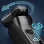 Philips S7783/78 Shaver Series 7000 Elektrischer Nass- und Trockenrasierer mit Präzisionsmessern aus Stahl, Motion-Control-Sensor, Flexible 360-Grad-Scherköpfe – Bild 6
