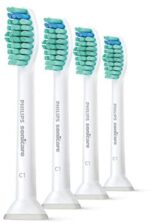 Philips Sonicare Original Aufsteckbürste ProResults HX6014/07, bis zu 2x mehr Plaqueentfernung, 4er Pack, Standard, Weiss – Bild 5