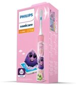Philips Sonicare For Kids Elektrische Zahnbürste HX6352/42, mit Sound-Technologie, für Kinder, schonende Reinigung – Bild 5