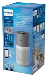 Philips Luftreiniger Connected entfernt bis zu 99,9% der Viren und Aerosole* aus der Luft (für Allergiker und Raucher, mit App-Steuerung) – Bild 4