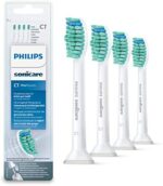 Philips Sonicare Original Aufsteckbürste ProResults HX6014/07, bis zu 2x mehr Plaqueentfernung, 4er Pack, Standard, Weiss