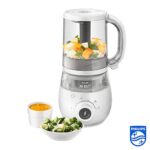 Philips Avent 4-in-1-Babynahrungszubereiter, Dampfgarer, Dampfgaren, Mixen, Auftauen & Aufwärmen, 1000ml Kapazität – Bild 2