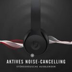 Beats Solo Pro Kabellose Bluetooth On-Ear Kopfhörer mit Noise-Cancelling – Apple H1 Chip, Bluetooth der Klasse 1, aktives Noise-Cancelling, Transparenzmodus, 22 Stunden Wiedergabe – Schwarz – Bild 3