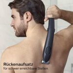 Philips Bodygroom Series 5000 mit Aufsatz für Rückenhaarentfernung BG5020/15 (inkl. 3 Kammaufsätze) – Bild 2