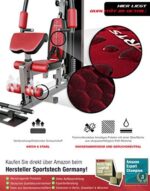 Sportstech Einzigartig Premium Kraftstation HGX100/HGX200 für unzählige Trainingsvarianten Multifunktions-Homegym mit Stepper, Fitnessstation aus Eva Material für Zuhause- Robuste Konstruktion – Bild 3