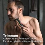 Philips OneBlade Face + Body QP2630/30 - Rasieren, Trimmen und Stylen für jede Haarlänge, austauschbare Klingen, Körper & Gesicht – Bild 6