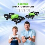 Potensic Mini Drohne kompatibel Kinder und Anfänger, RC Quadrocopter mit Höhenhaltemodus, Start / Landung mit Einem Knopfdruck, Kopflos Modus, Spielzeug Drohne Helikopter- Drohne Ohne Kamera – Bild 4