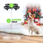 Potensic Mini Drohne kompatibel Kinder und Anfänger, RC Quadrocopter mit Höhenhaltemodus, Start / Landung mit Einem Knopfdruck, Kopflos Modus, Spielzeug Drohne Helikopter- Drohne Ohne Kamera – Bild 3