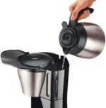 Philips HD7546/20 Gaia Filter-Kaffeemaschine mit Thermo-Kanne, schwarz/metall – Bild 5