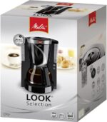 Melitta Look IV Selection Filterkaffeemaschine mit Glaskanne oder Thermokanne, 10 Tassen, Tropfstopp – Bild 7