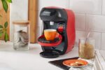 Tassimo Happy TAS1003 Kaffeemaschine – Vollautomatisch, 70+ Getränke, Platzsparend, 1400 W, Rot – Bild 11