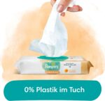 Pampers Harmonie Feuchttücher, Calendula, 1056 Stück (24x44), pH-hautneutral – Bild 7
