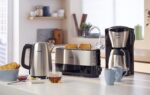 Philips HD7546/20 Gaia Filter-Kaffeemaschine mit Thermo-Kanne, schwarz/metall – Bild 2