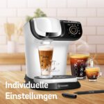 Tassimo My Way 2 Kapselmaschine TAS6504 Kaffeemaschine by Bosch, mit Wasserfilter, über 70 Getränke, Personalisierung, vollautomatisch, einfache Zubereitung, 1.500 Watt, 1,3 Liter, weiss – Bild 6
