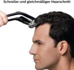 Philips QC5115/15 Haarschneider mit 11 präzisen Längeneinstellungen von 0.5mm bis 21mm, selbstschärfende Stahlklingen, kabelbetrieben – Bild 4