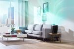 Philips Luftbefeuchter HU4814/10 (bis zu 44 m², hygienische NanoCloud-Technologie, leiser Nachtmodus, Automodus) schwarz – Bild 5