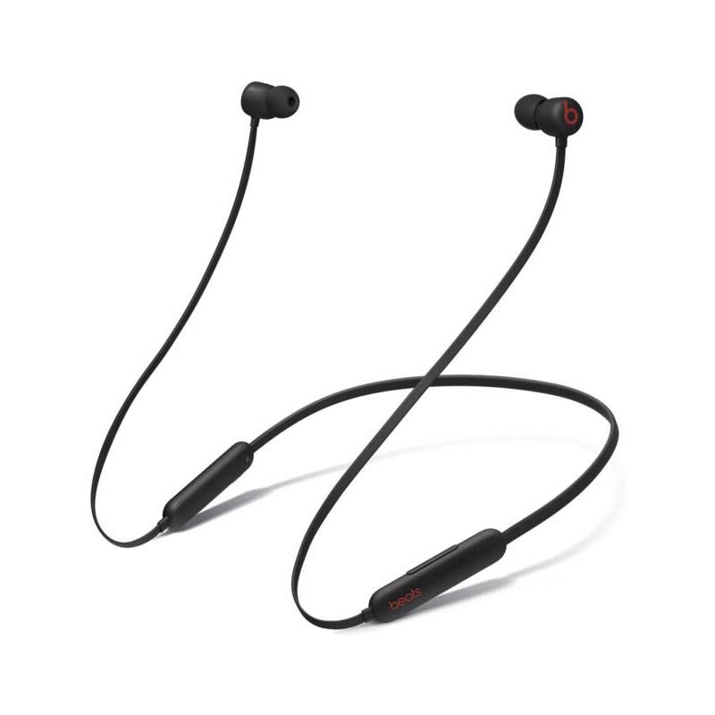 Kabellose Beats Flex In-Ear Kopfhörer – Apple W1 Chip, magnetische In-Ear Kopfhörer, Bluetooth Klasse 1, 12 Stunden Wiedergabe – Beats Black