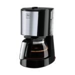 Melitta 1017-08 Enjoy Toptherm Filter-Kaffeemaschine, Edelstahl, schwarz